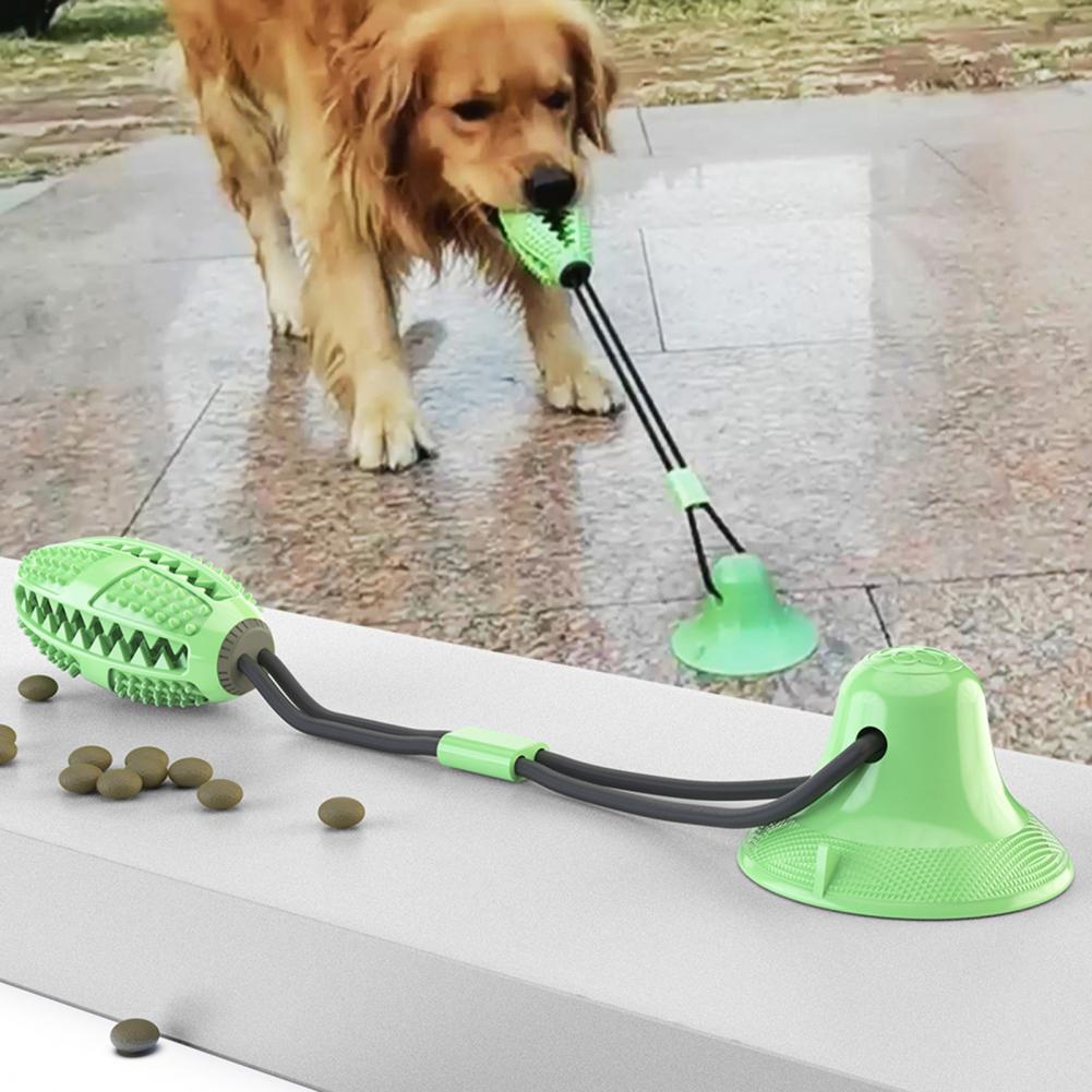 Suction Cup Dog Tug Toy - Dog Chew Toys for Aggressive Chewers