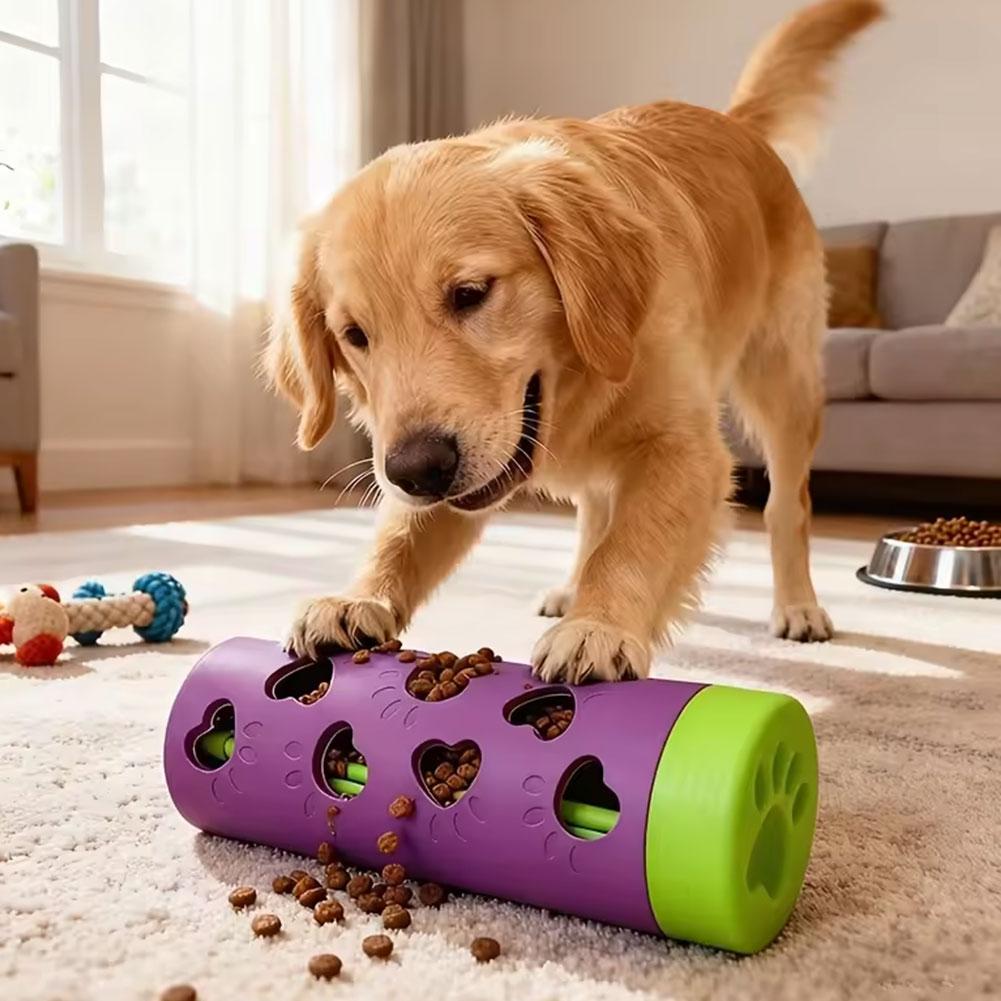 Interactive Squeaky Plush Dog Toy - Interactive Detachable Pet Slow Feeder Treat