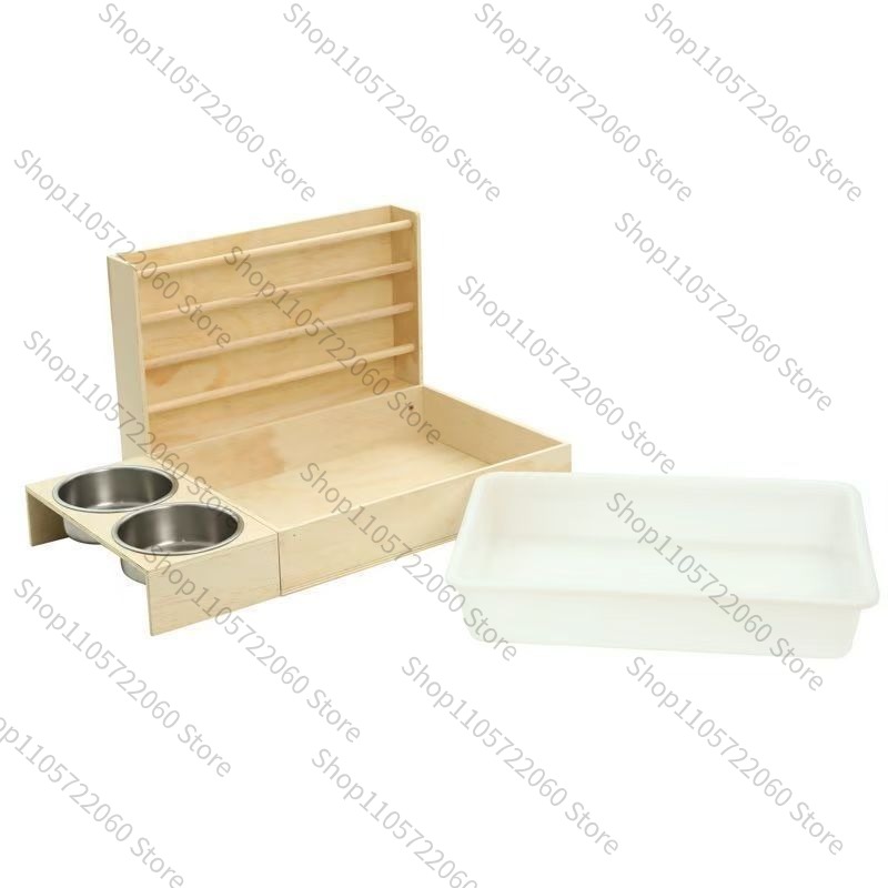 Wooden Rabbit Hay Feeder, Mini - Pet Feeders 评论和价格