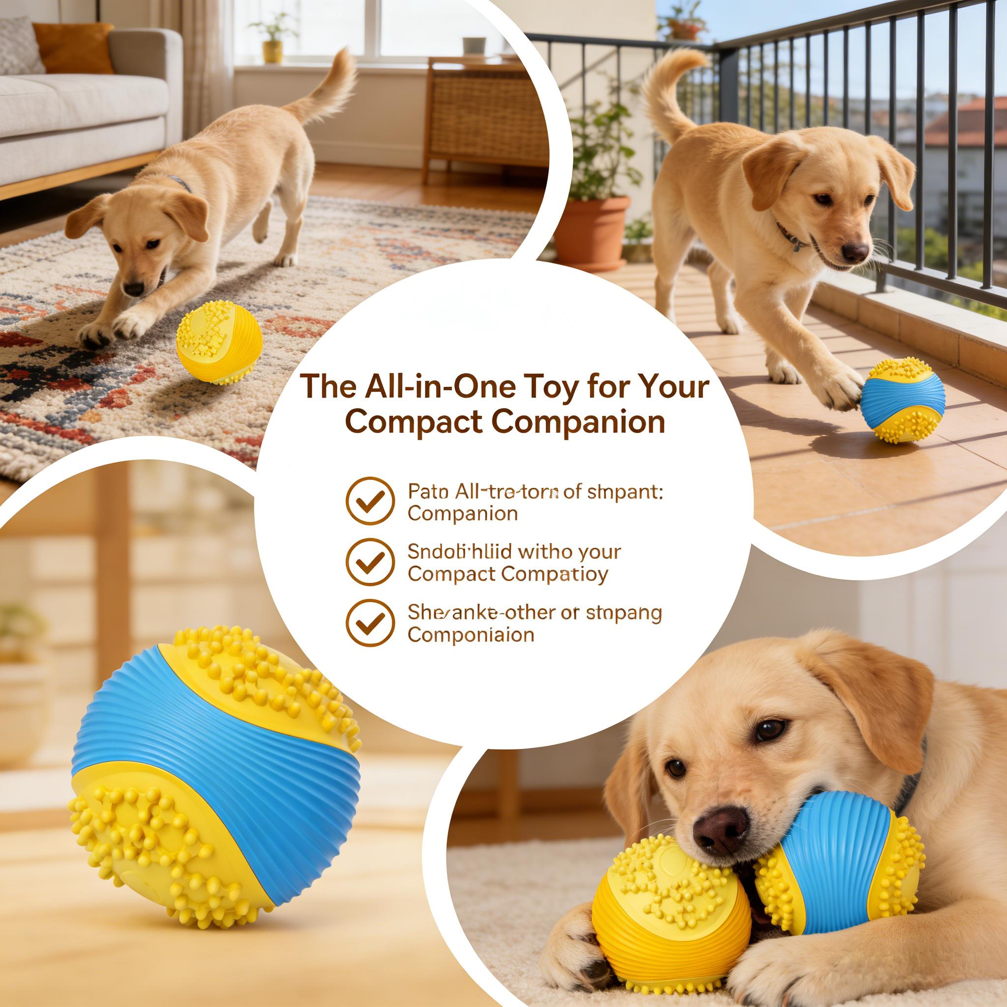 Indestructible Dog Squeaky Bal - Indestructible Dog Chew Toy 评论和价格