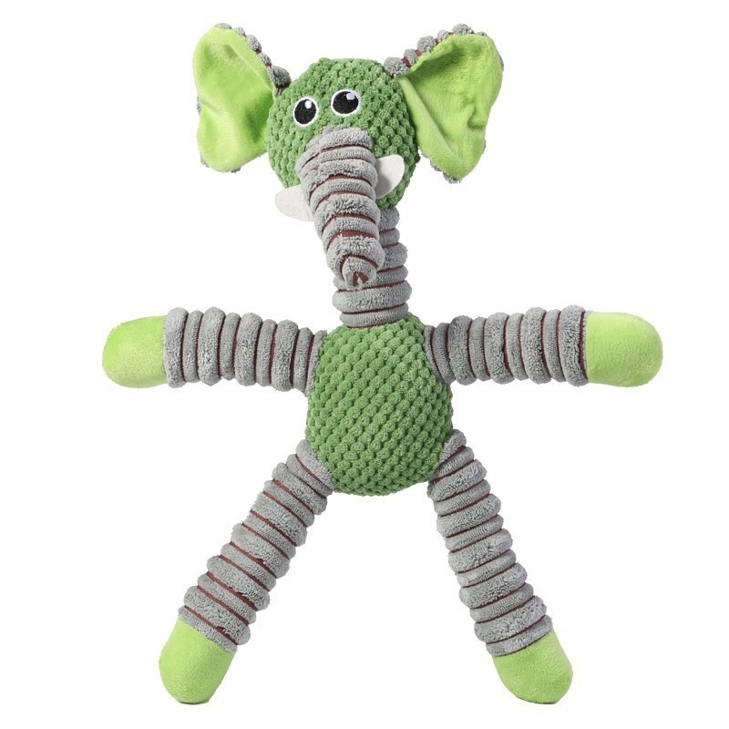 Animals Shape Pet Soft Plush C - Indestructible Dog Chew Toy 评论和价格