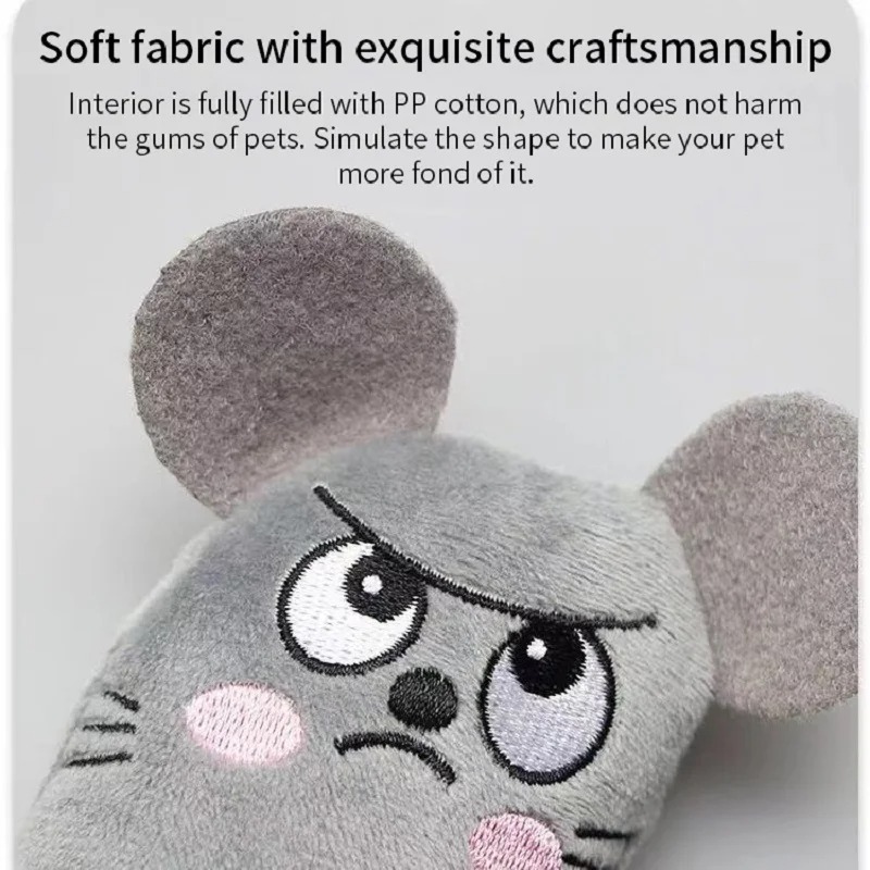 Cute Cat Toys Funny Interactiv - Catnip Interactive Plush Mouse 评论和价格