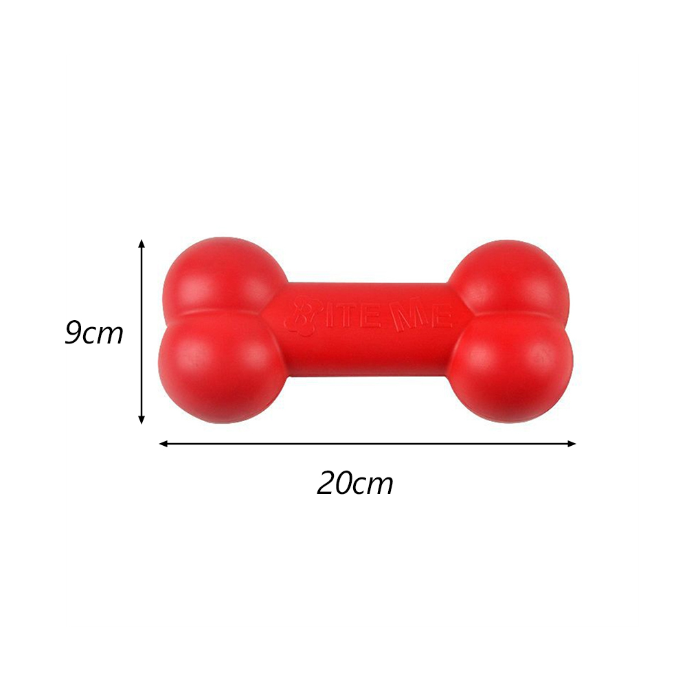 Red TPR Bone Dog Chew Toy Inde - Indestructible Dog Chew Toy 评论和价格