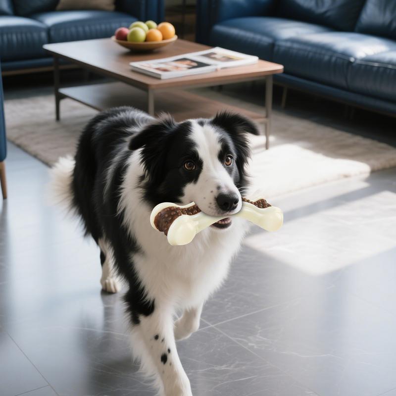 Dog Bone Toy Interactive Clean - Teeth Cleaning Dog Chew Bone 评论和价格