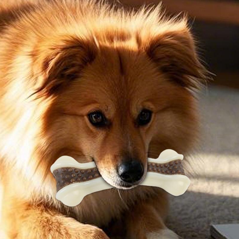 Dog Bone Toy Interactive Clean - Teeth Cleaning Dog Chew Bone 评论和价格