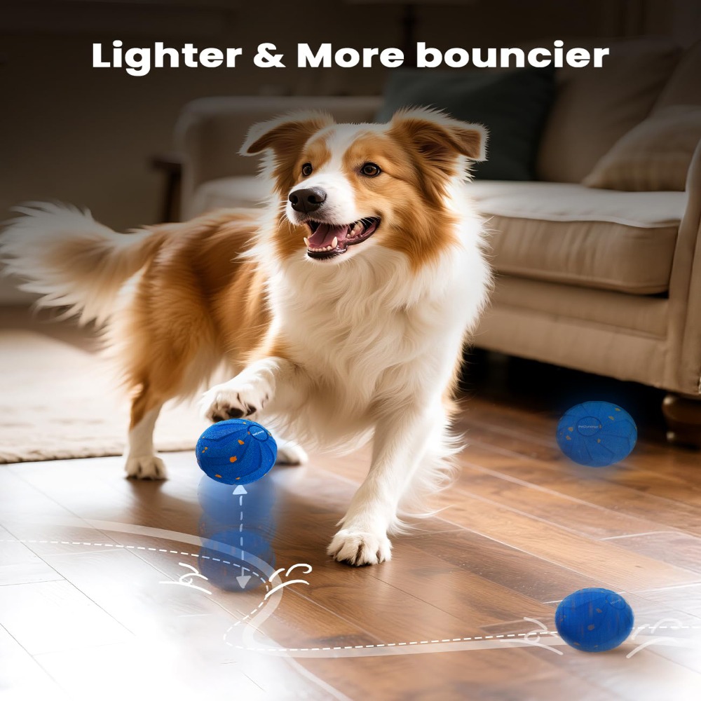 Bite Resistant Smart Dog Toy B - Automatic Moving Dog Ball 评论和价格