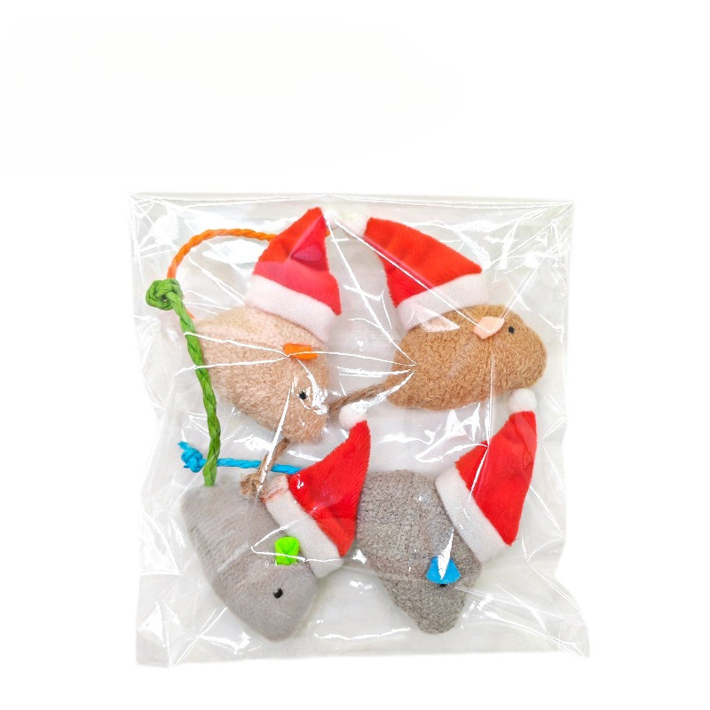5pcs Cat Push Chew Toy Catnip  - Catnip Interactive Plush Mouse 评论和价格