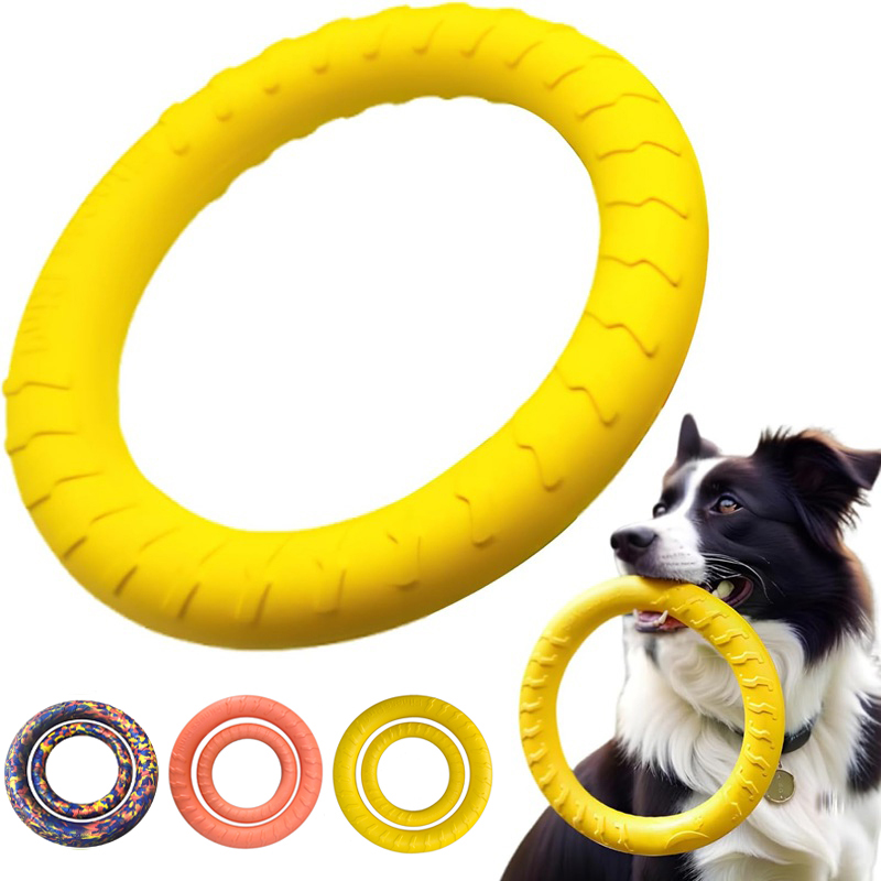 Dog Toys Pet Flying Discs EVA  - Suction Cup Dog Tug Toy 评论和价格