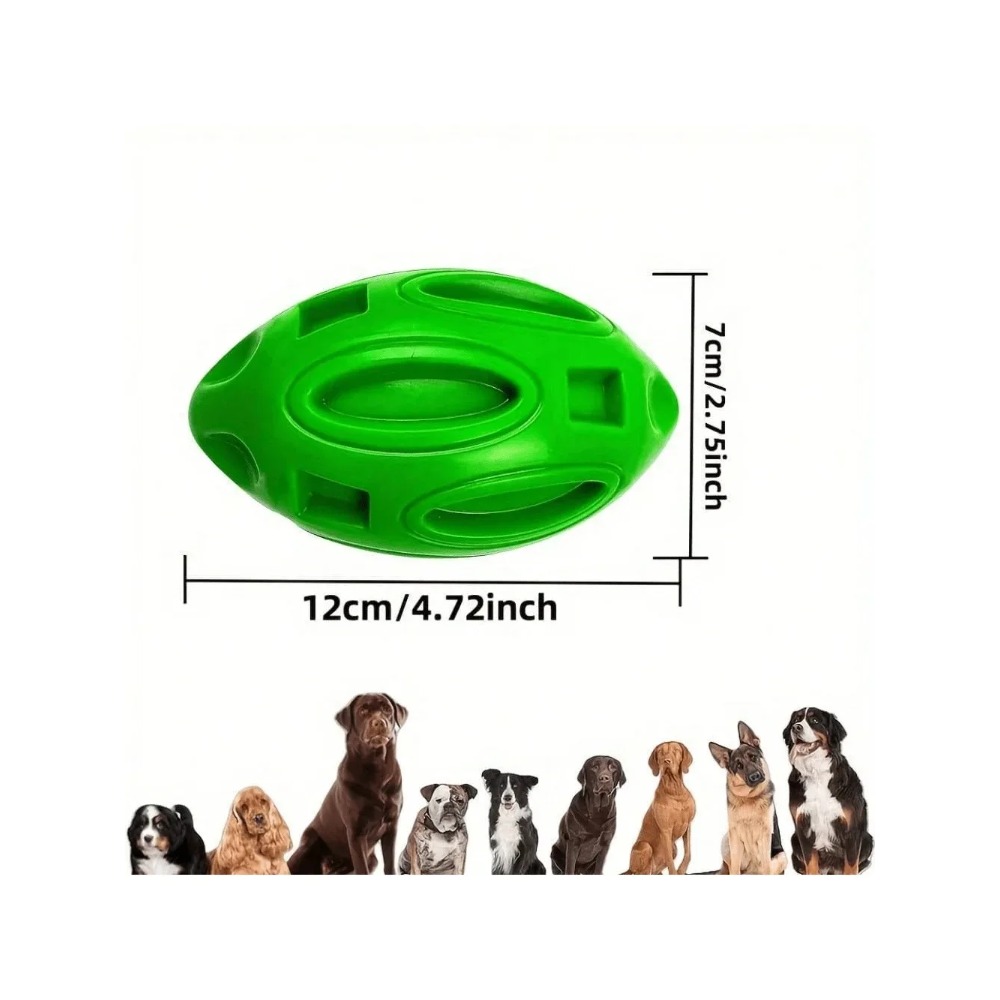 1pcs Indestructible Squeaky Ru - Interactive Squeaky Plush Dog Toy 评论和价格