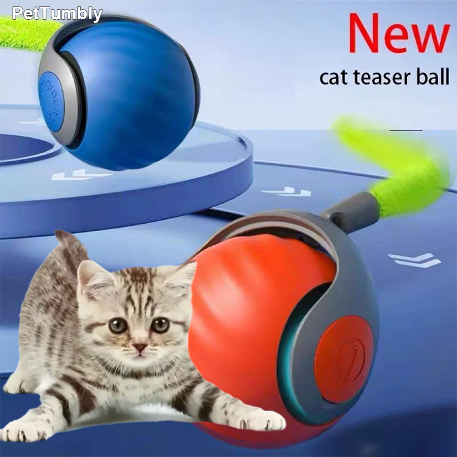 Interactive Cat Toy Ball Autom - Automatic Moving Dog Ball 评论和价格