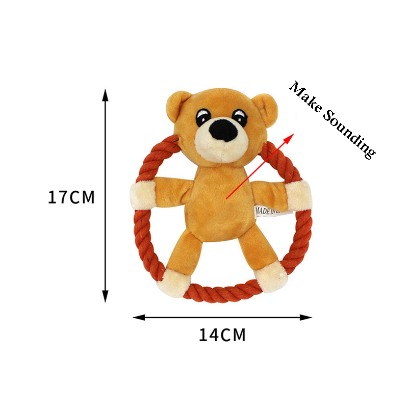 Cotton Rope Throw Toys for Pet - Flying Disc Dog Training Toy 评论和价格