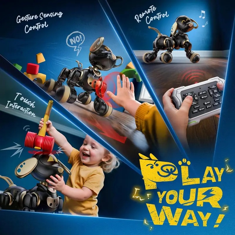 Smart Remote Control Robot Dog - Dog Toys 评论和价格
