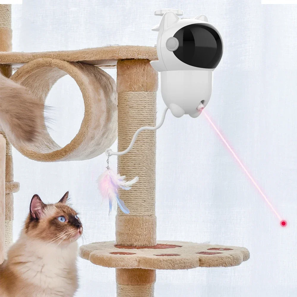 360 Interactive Cat Laser Toy  - Laser Pointer Cat Toy Automatic 评论和价格