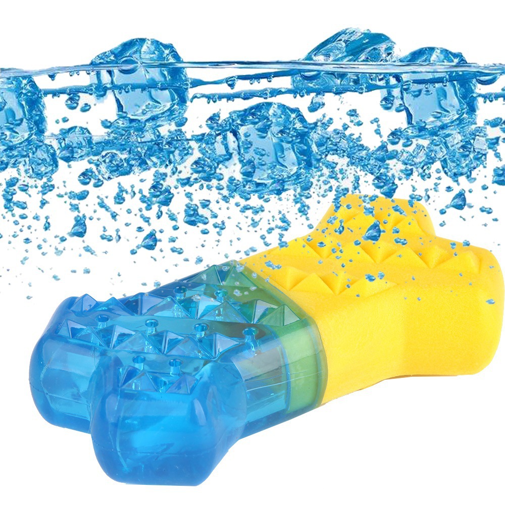Freezable Summer Dog Cooling T - Teeth Cleaning Dog Chew Bone 评论和价格